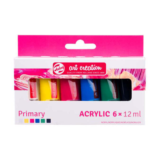 Talens art creation acrylverfset primair, 6x12ml
