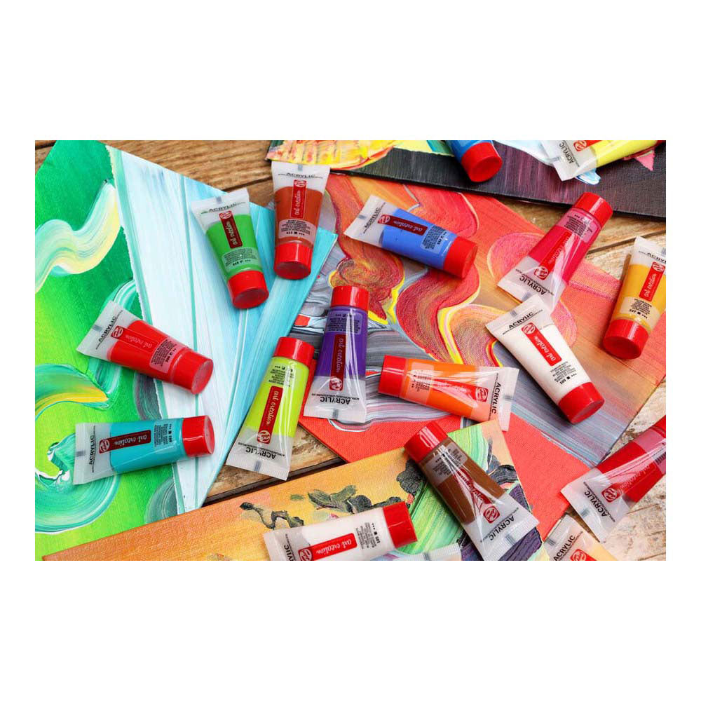 Talens art creation acrylverf dispenserdoos primary 100x12ml