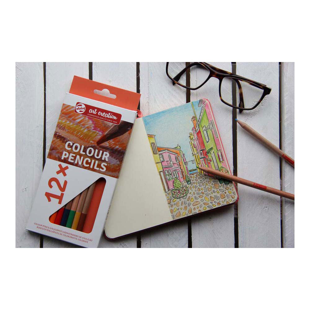 Talens art creation kleurpotloden set 12