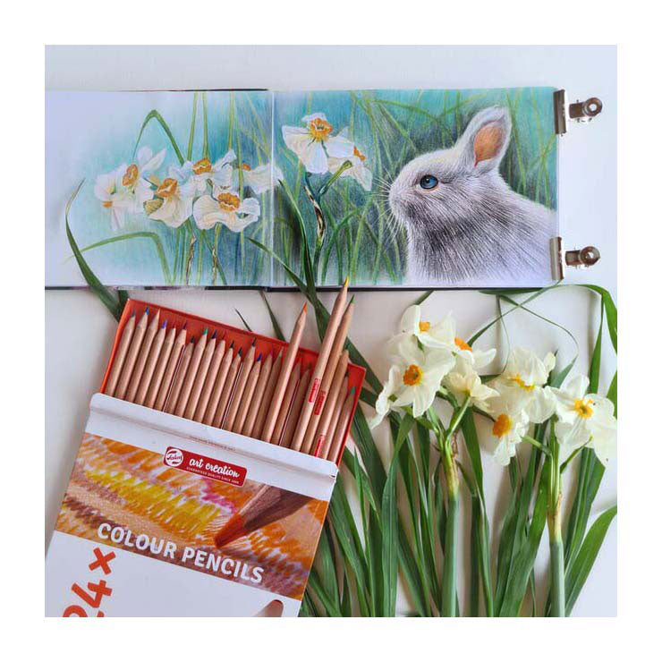 Talens art creation kleurpotloden set 24