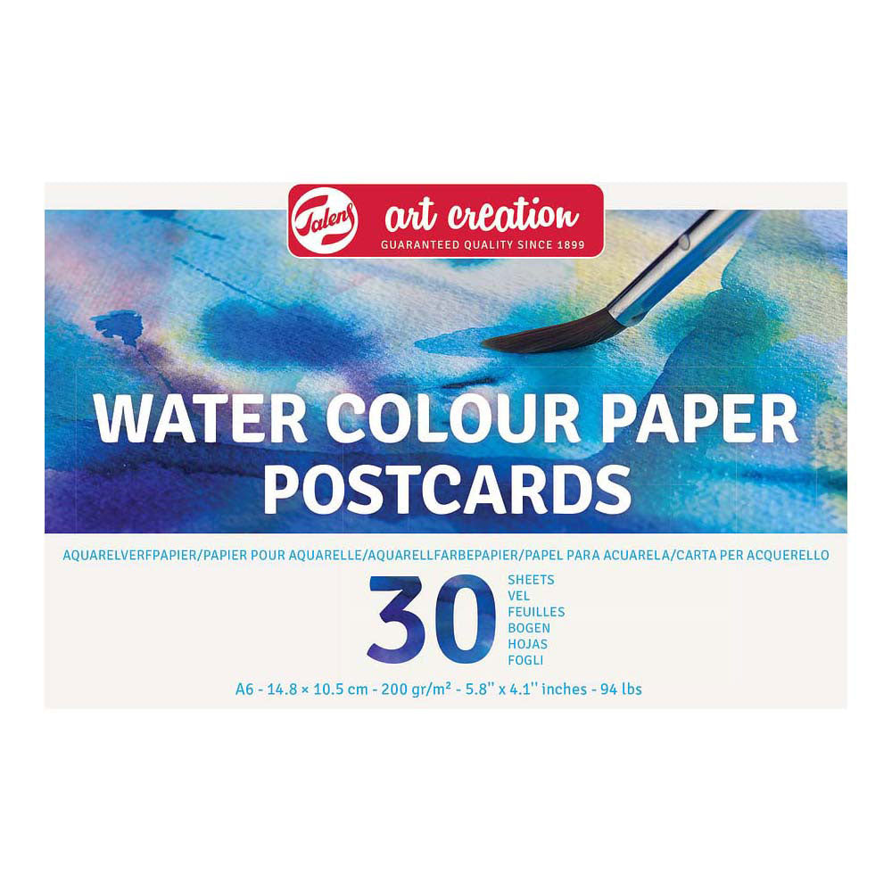 Talens art creation aquarelverfpapier 10,5x14,8cm 200g30v