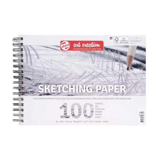 Talens art creation schetspapier 29,7x21cm 90g 100 afgesloten
