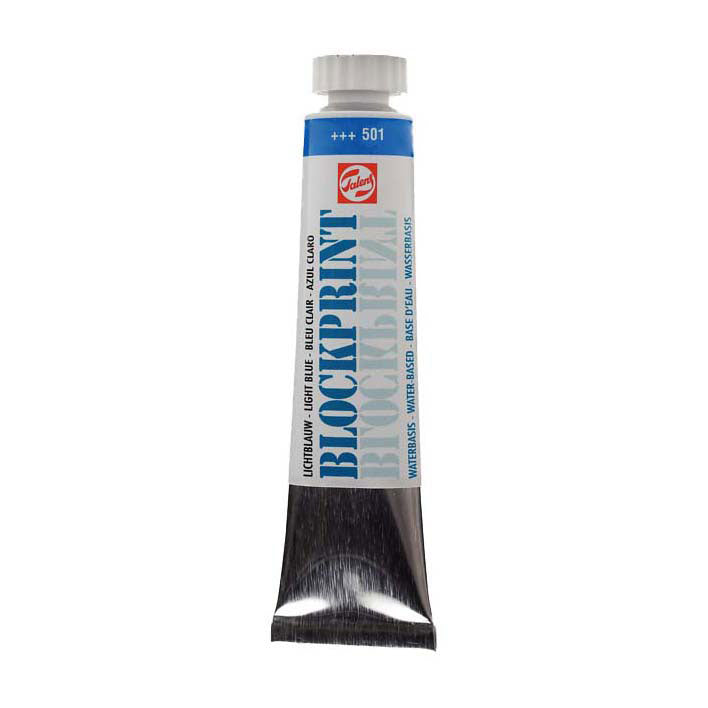 Talens blokprint tube 20ml lichtblauw 501