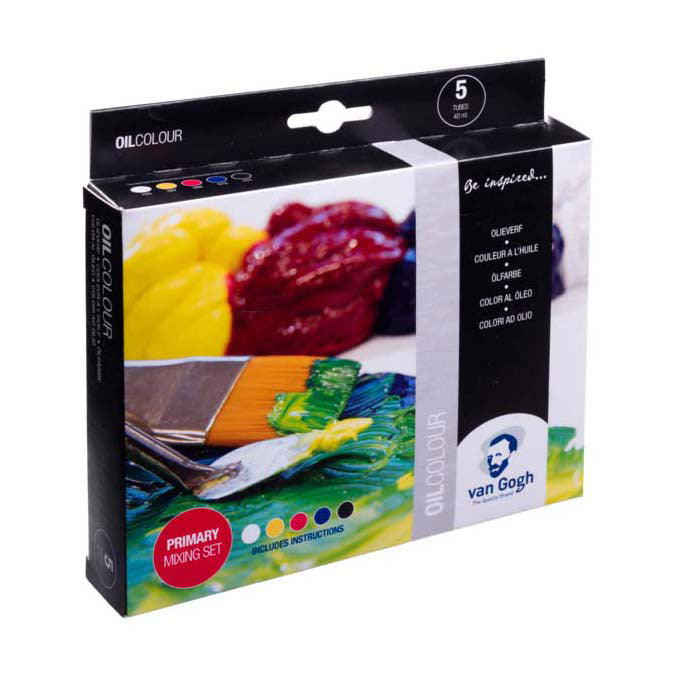 Bruynzeel van gogh olieverf primaire mengset, 5x40ml