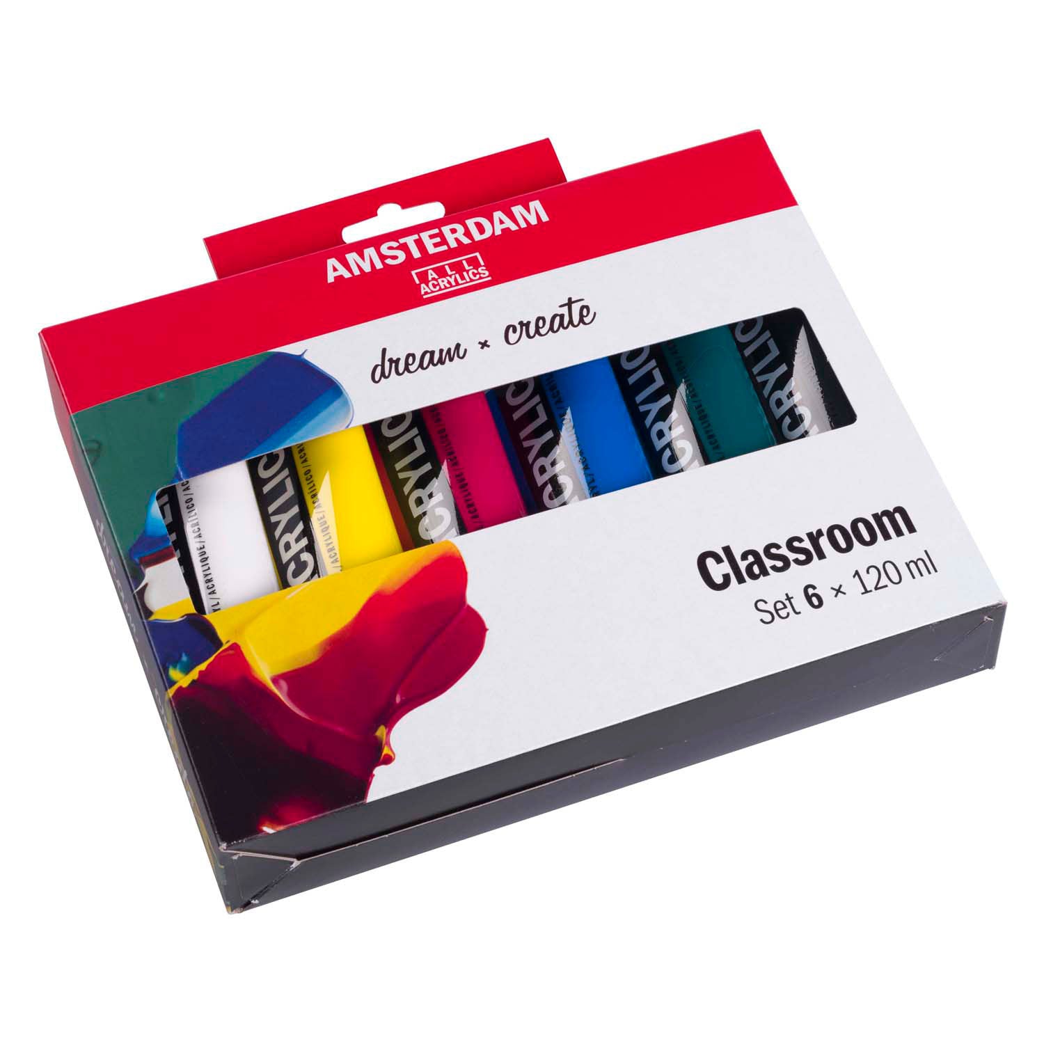 Amsterdam standard series acrylverf educatie set | 6 x 120 ml
