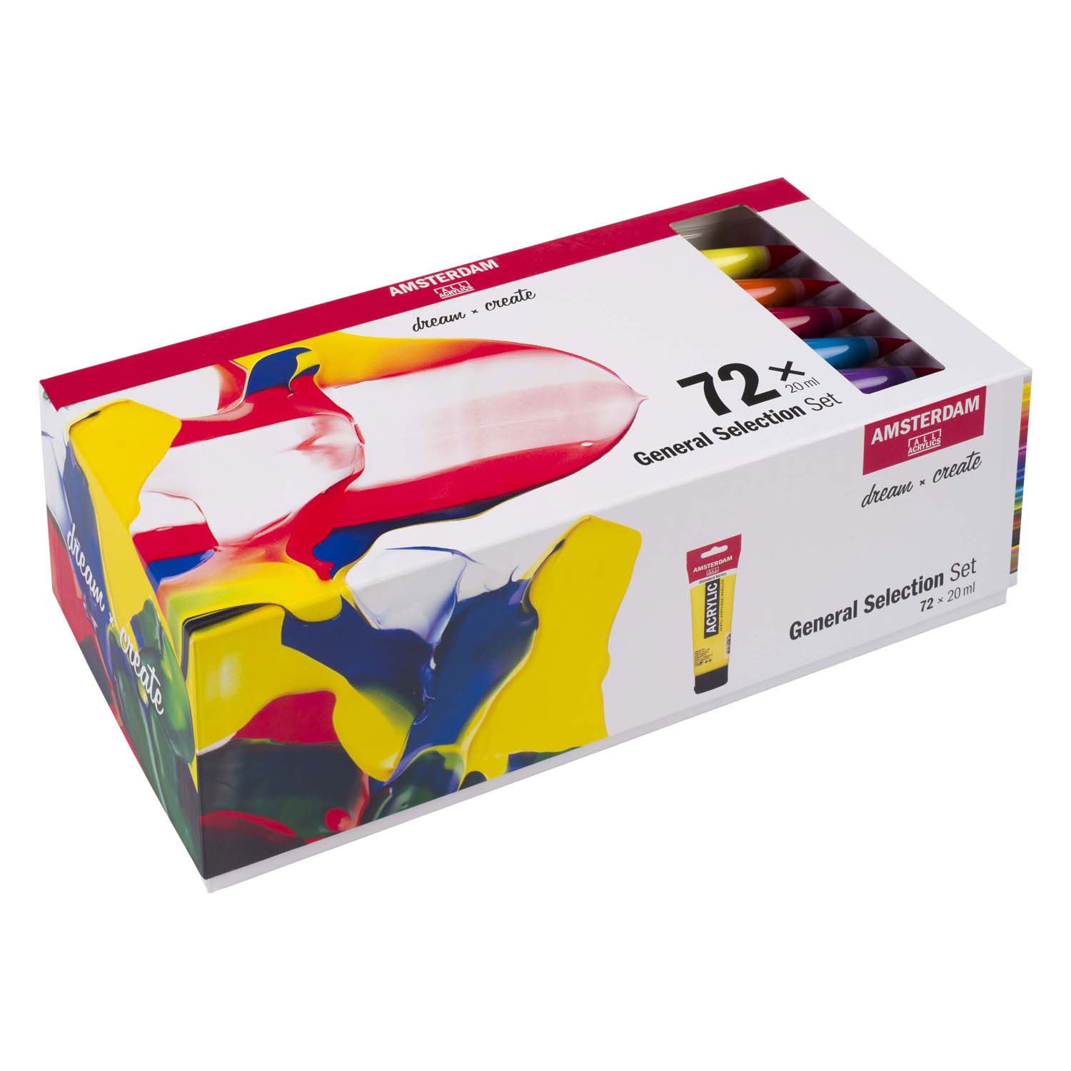 Amsterdam standard series acrylverf algemene selectie set | 72 × 20 ml