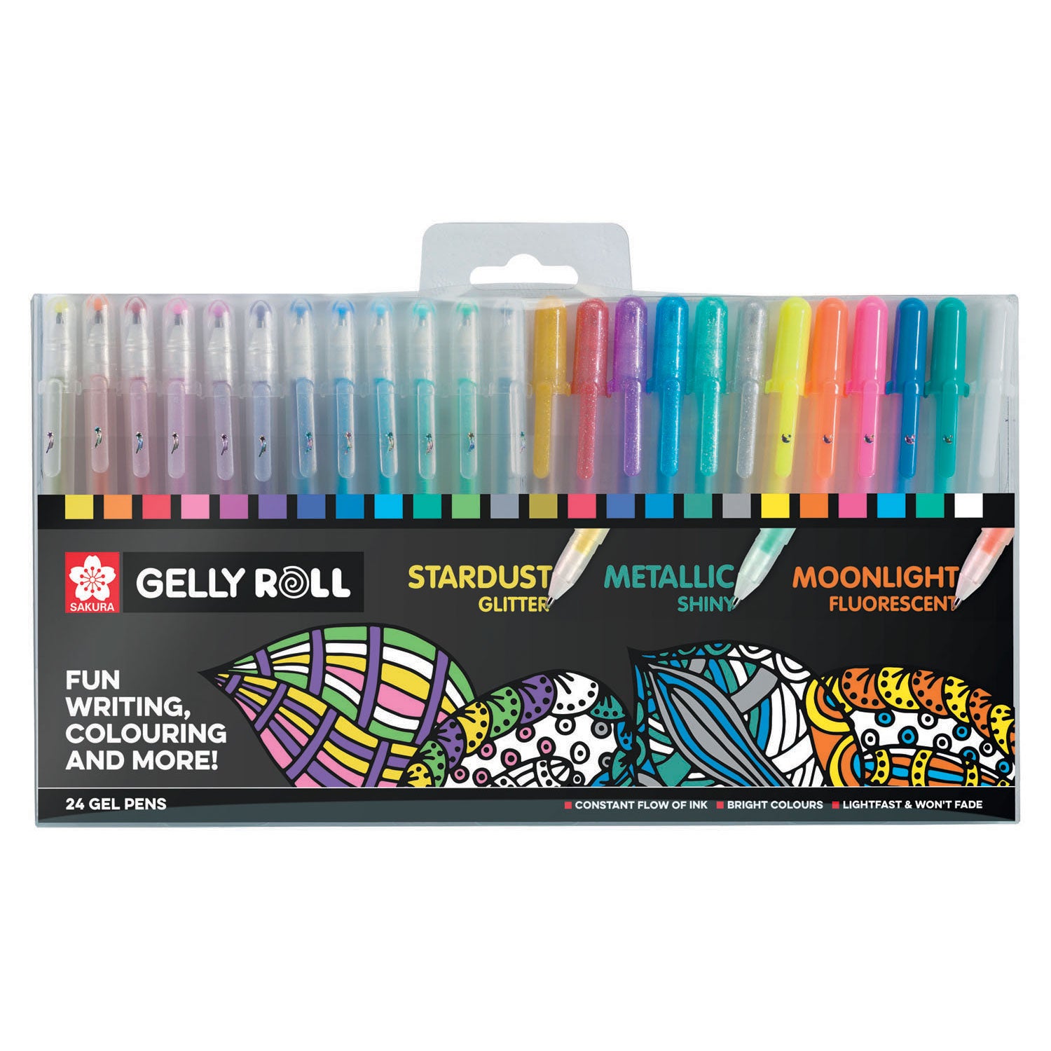 Sakura Gelly Rolls, 24 stuks.