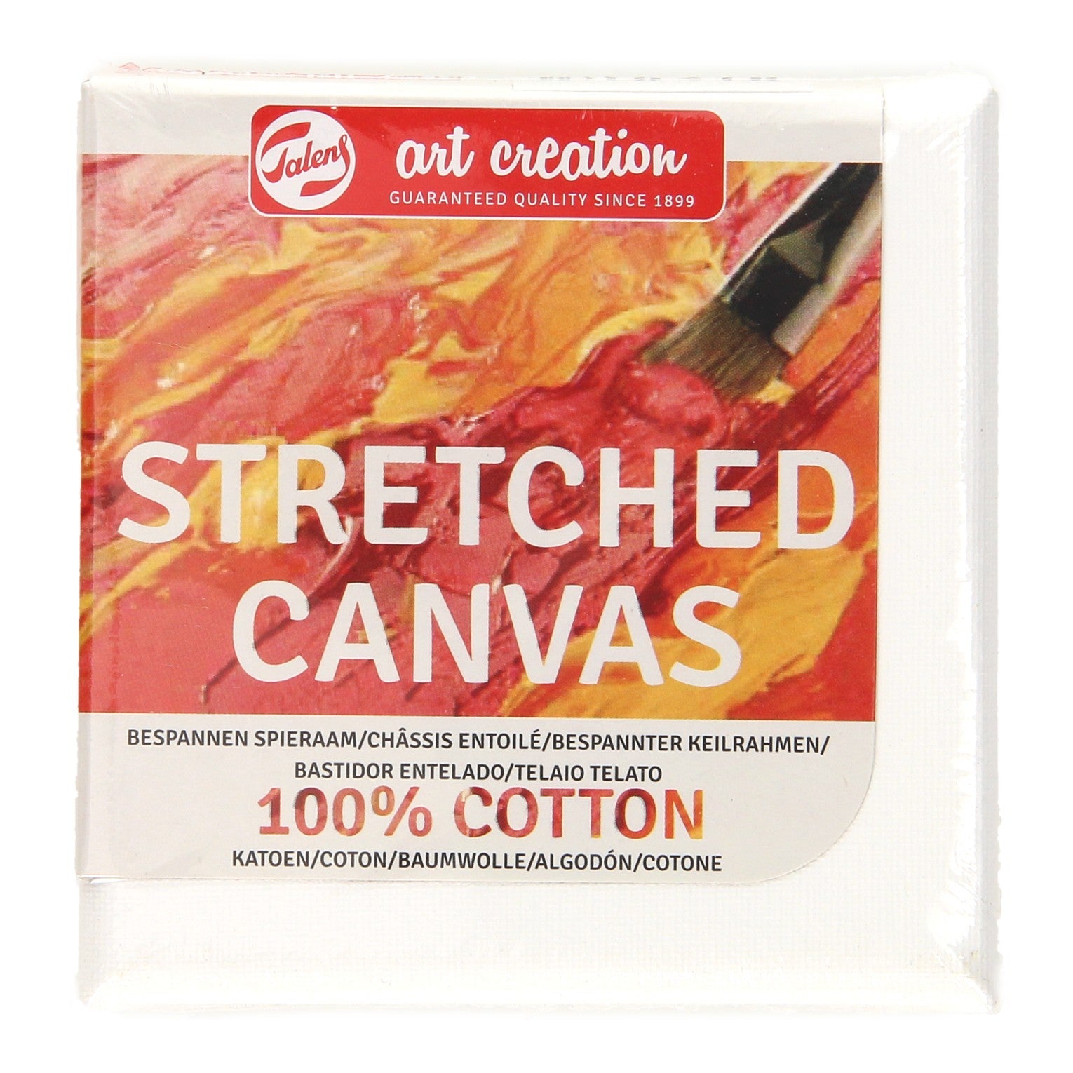 Talens kunstcreatie spieraam katoen, 10 x 10 cm