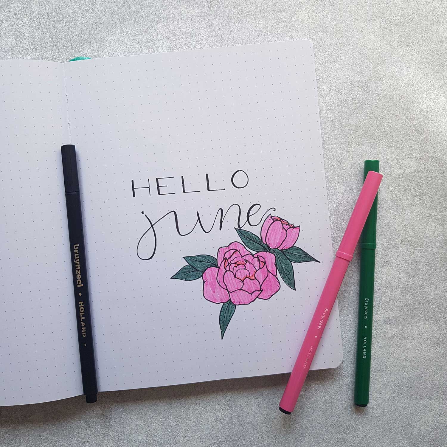 Bruynzeel viltstiften superpunt, 15e.