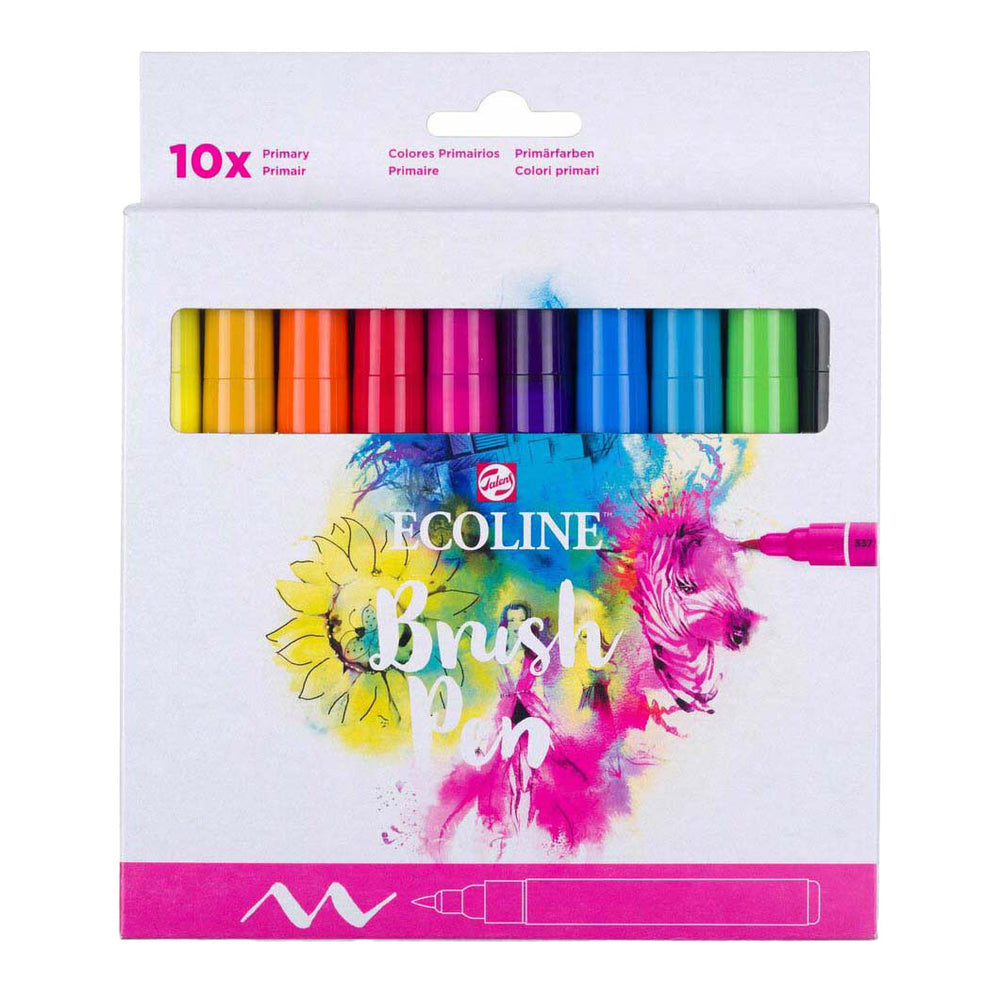 Talens ecoline penseelpen, 10st.