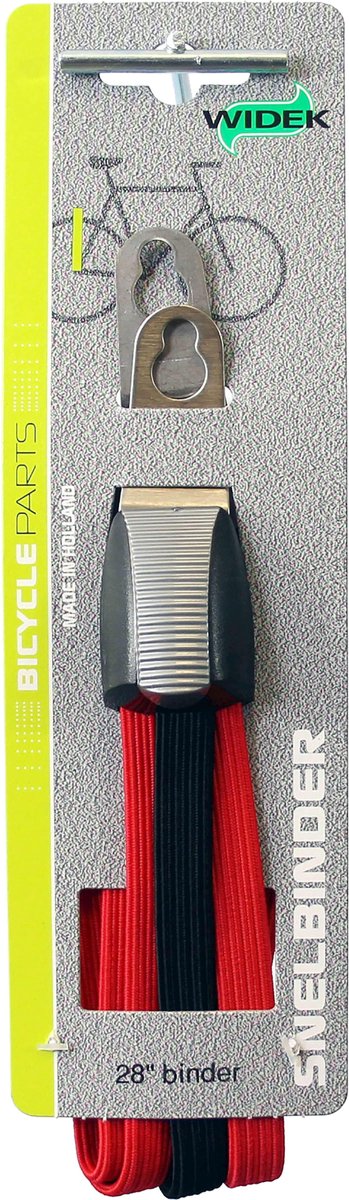Widek 003913 classeur trio city support inox rouge noir sur carte