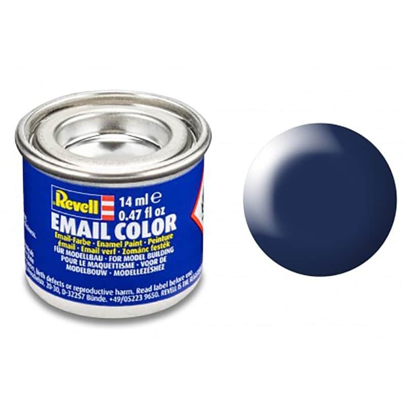 Revell E-mail Verf # 350 - Blauw, Zijdemat