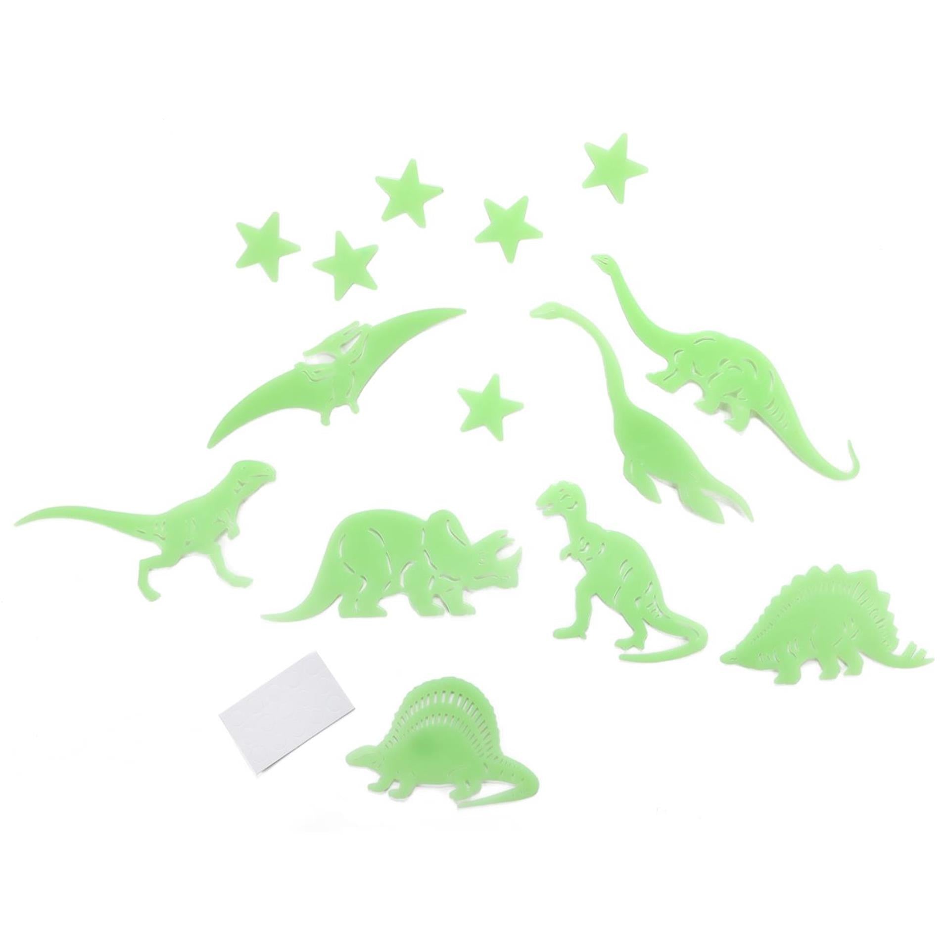 Toi-toys wereld van dinosaurussen gloeiende dinosaurussen in het donker