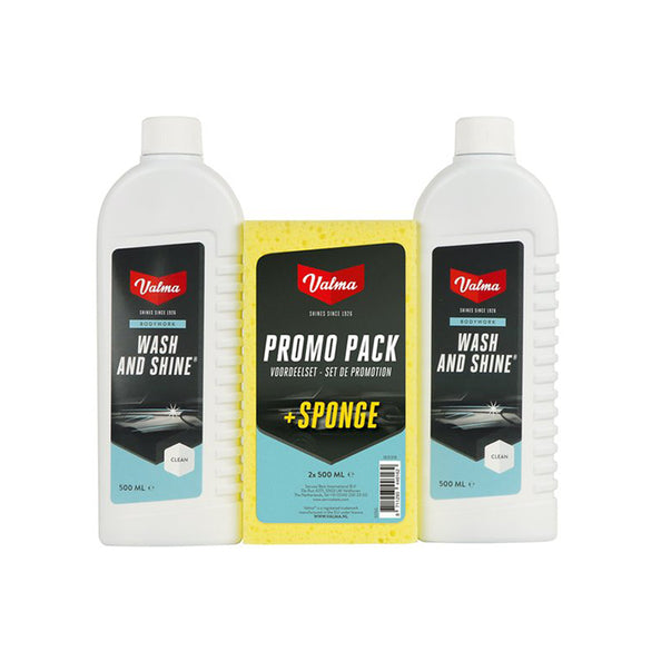 schoonmaakset S05G Wash and Shine shampoo 2x 500ml