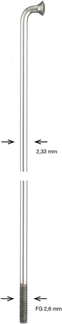 Alpina spaak spoke sst 2,34x304 mm