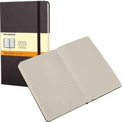 Moleskine notitieboek a5 lijn harde kaft zwart