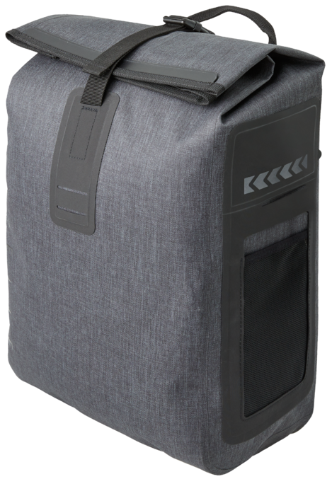 Gazelle waterdichte fietstas Cummuter 20 liter grijs