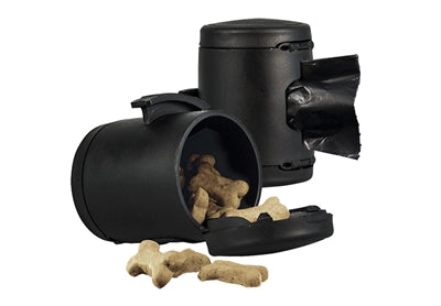 Flexi poepzak snackbox zwart