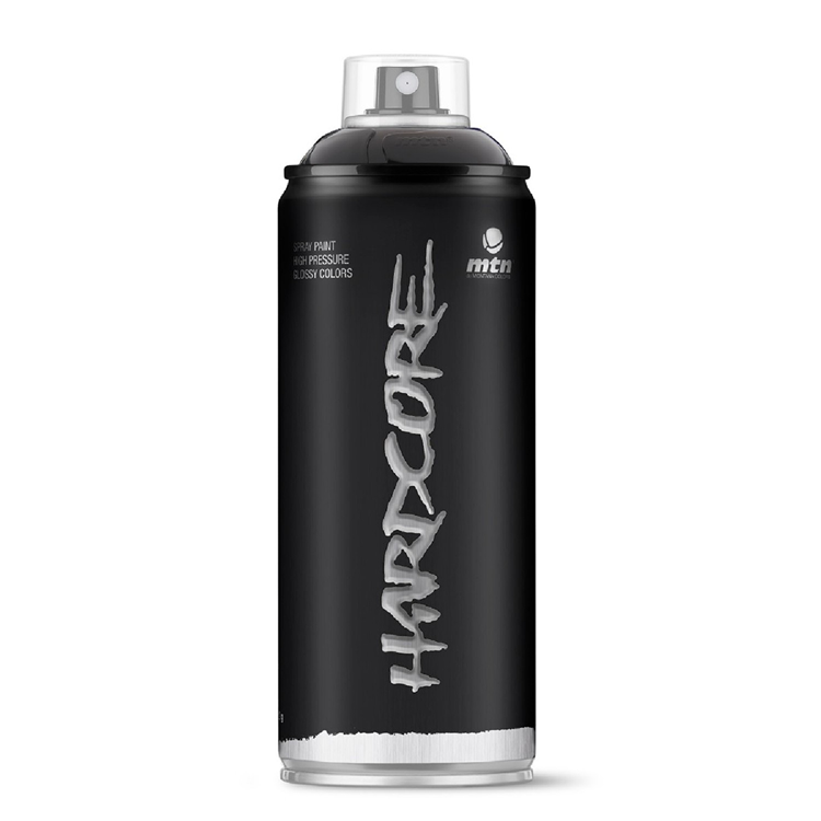 Mtn 1070566 - hc2 satin black 400ml | 3 stuks