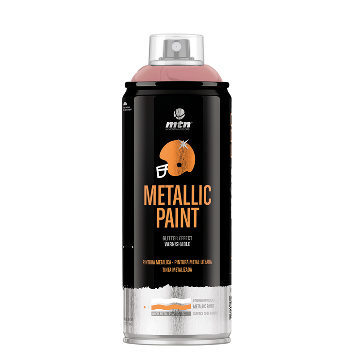 Mtn 1070511 - pro metallic paint: gold pink | 3 stuks