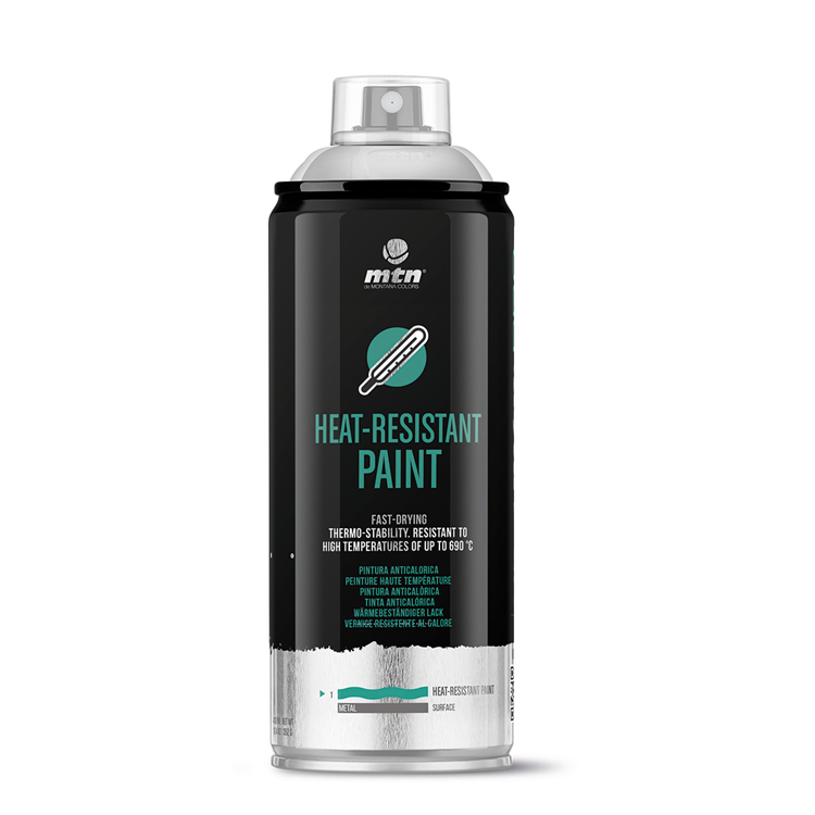 Mtn 1070492 - pro heat resistant: heat resistant silver | 3 stuks