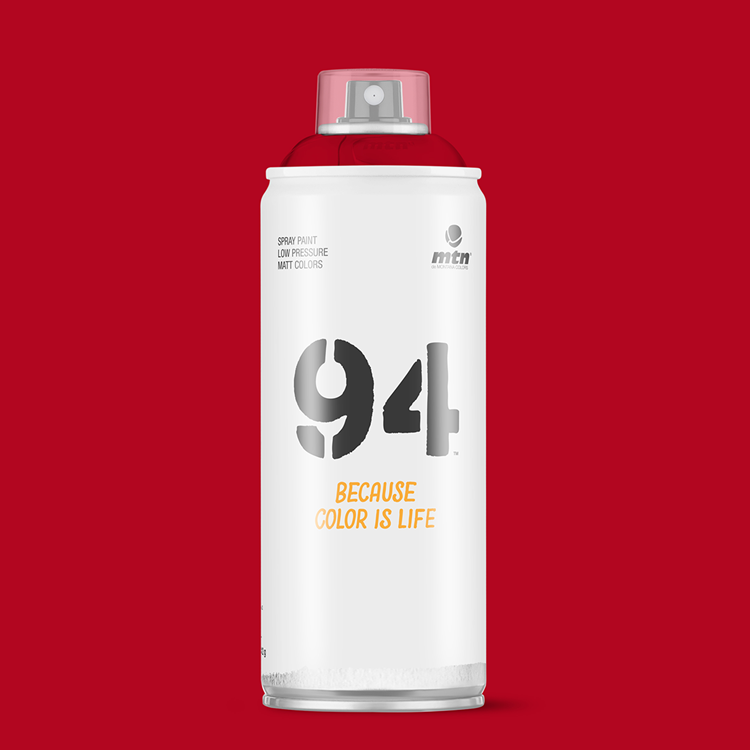 Mtn 1070579 - 94 rv-3001 vivid red 400ml | 3 stuks