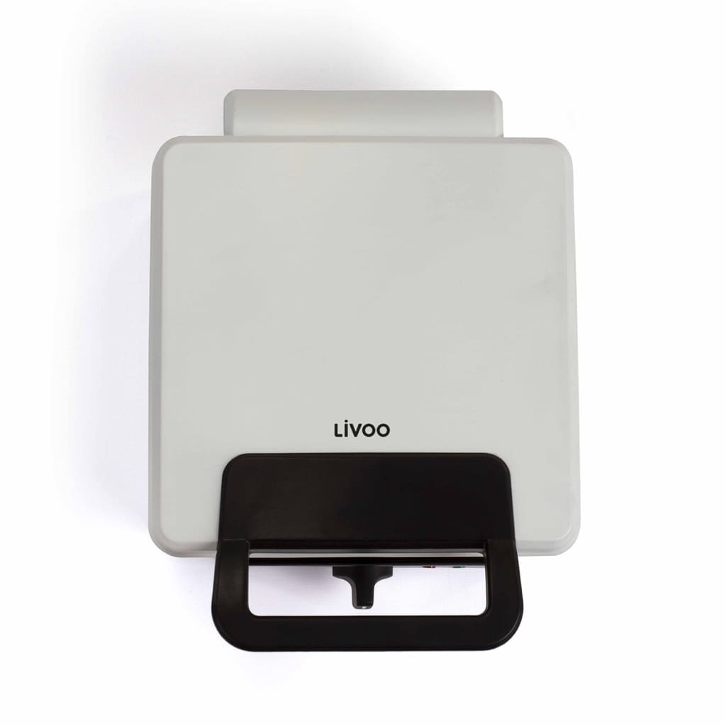 Livoo Livoo Wafelijzer met regelbare thermostaat 1200 W wit