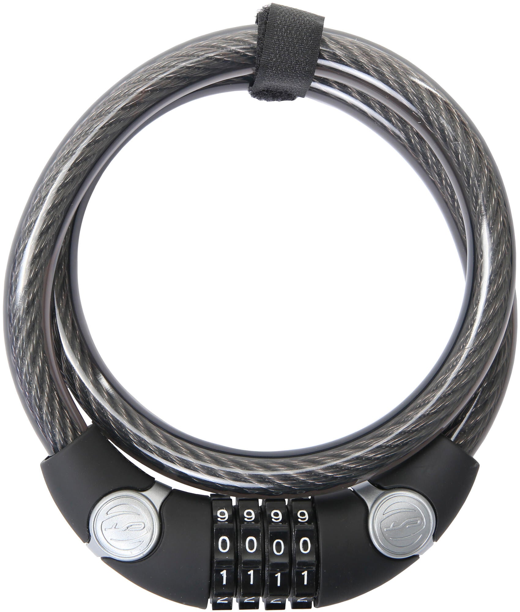 Contec cijfer-kabelslot ecoloc ct comb.cable lock ecoloc 15mm x 85cm black