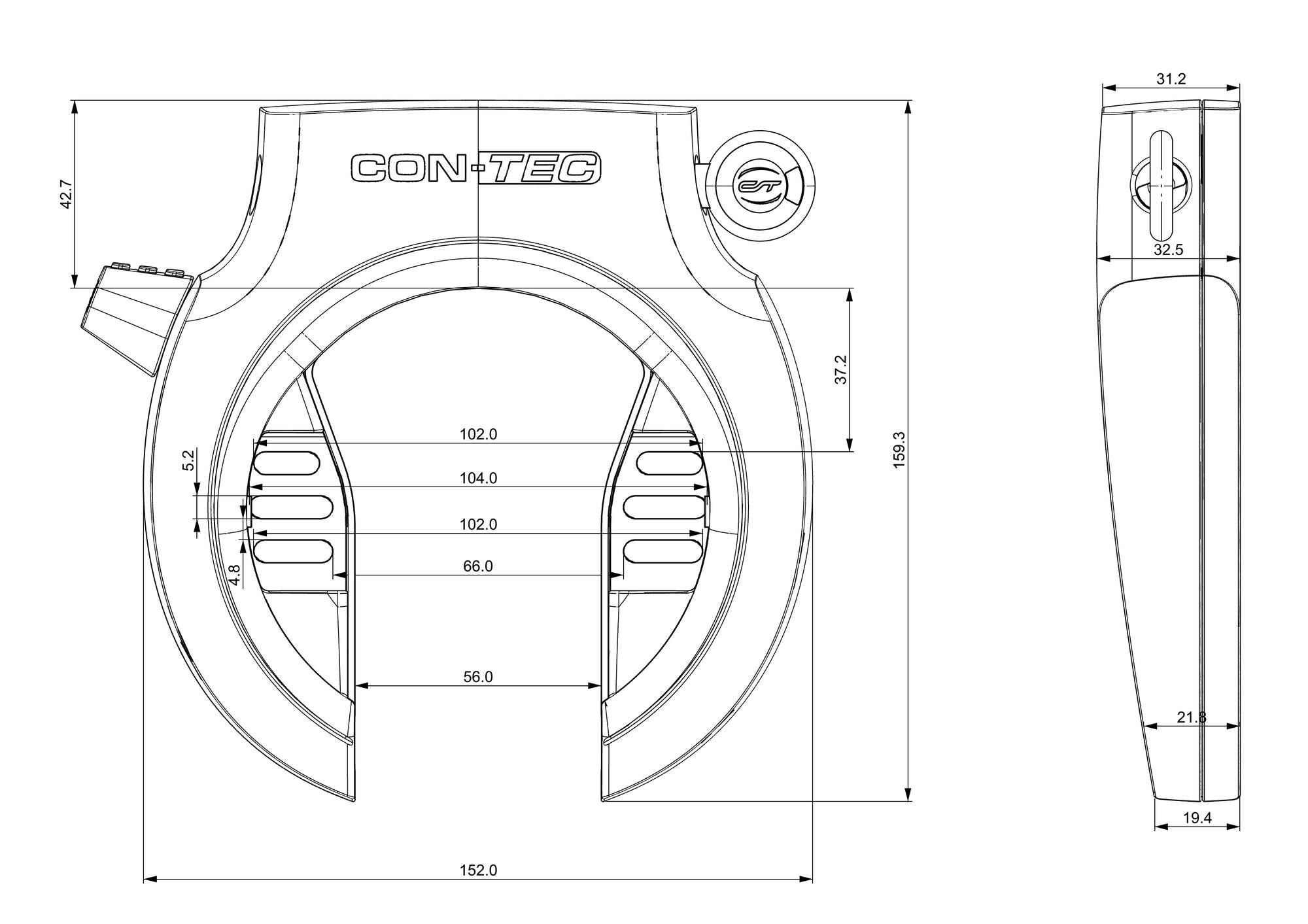 Contec ringslot powerloc m ct framelock powerloc ct1 r