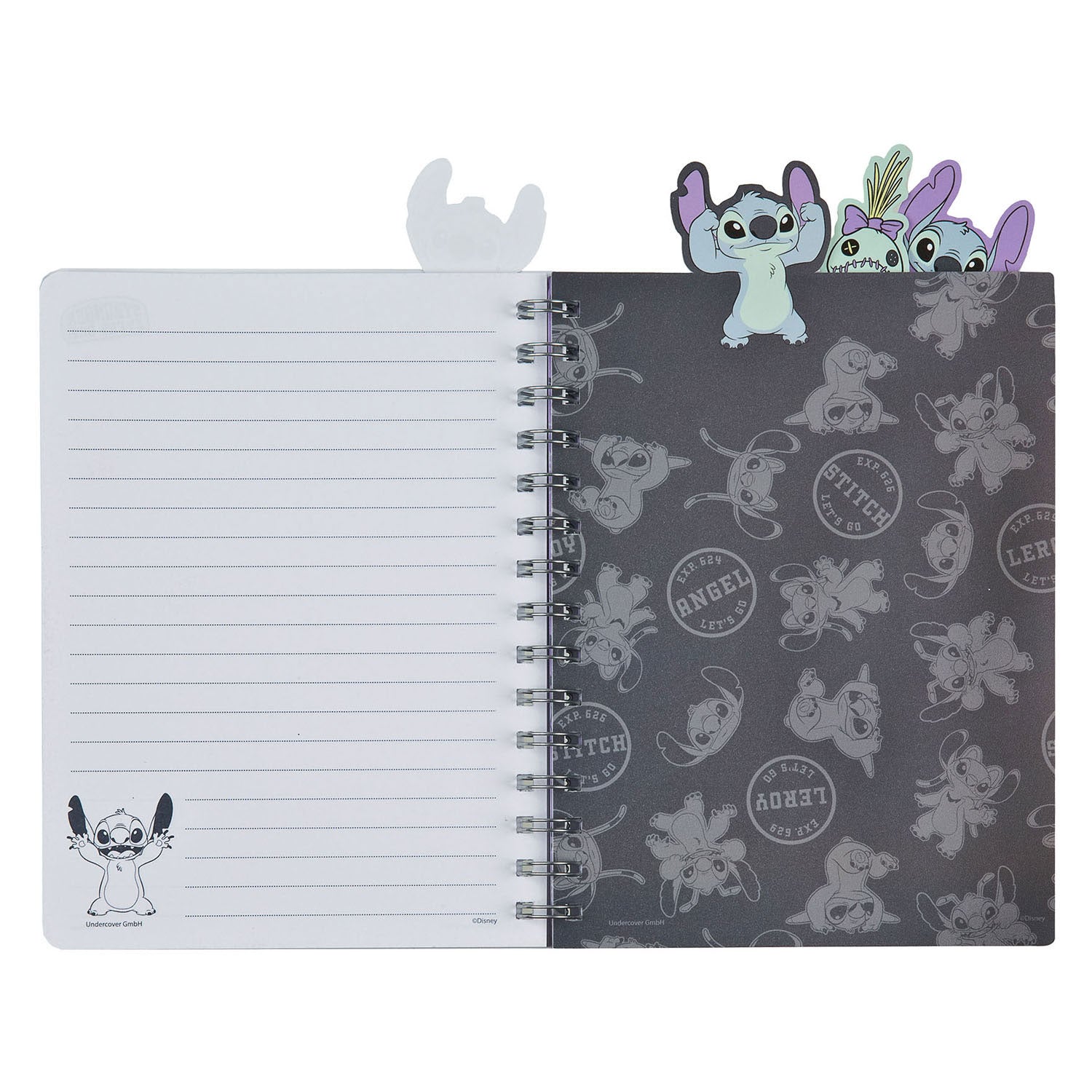 Stitch notitieblok a5 spiraal