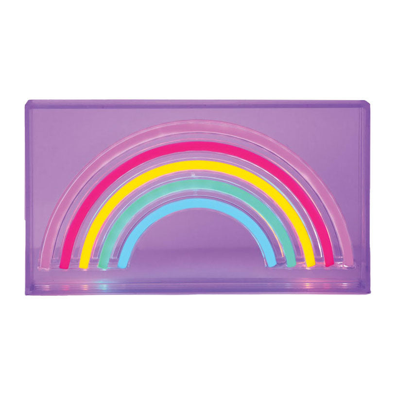 Neonlamp regenboog 23x4x13 cm