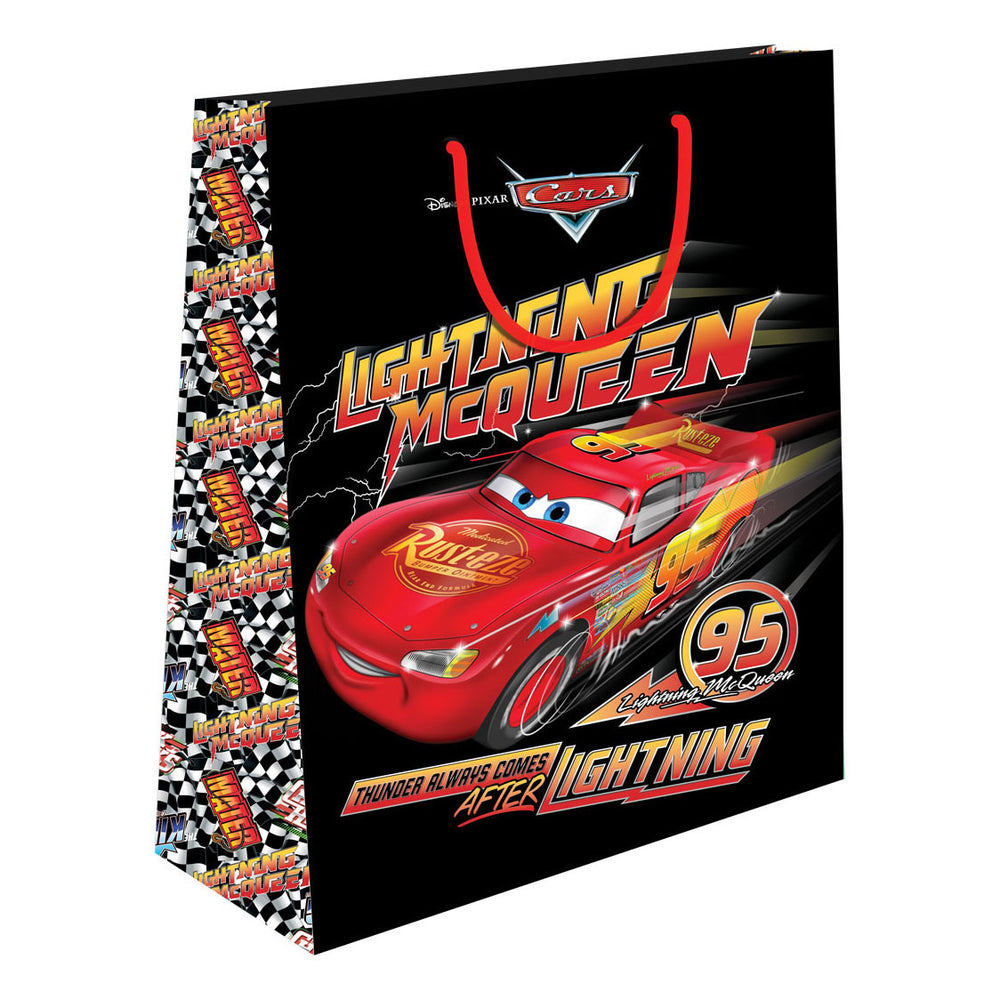 Cars papieren cadeautas 18x23x11 cm