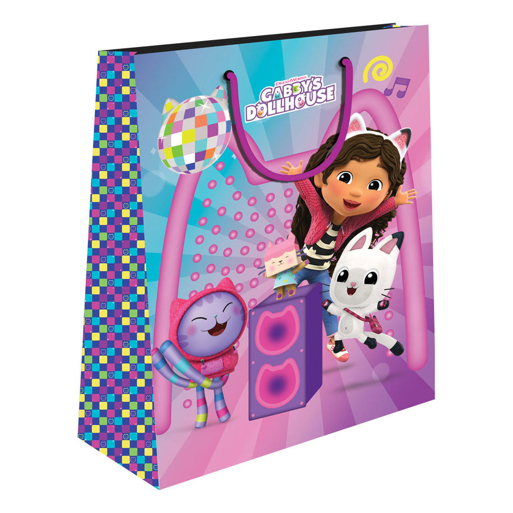 Gabby's poppenhuis papieren cadeautas 18x23x11 cm