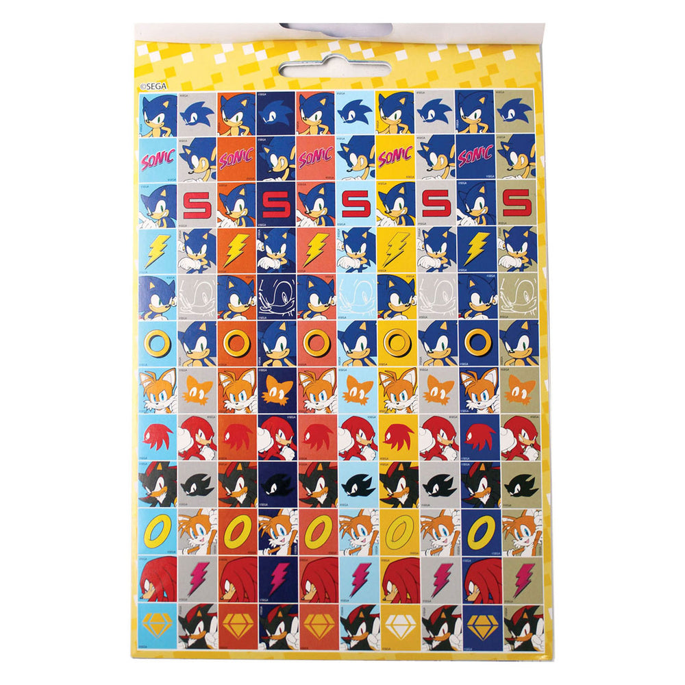 Sonic stickerboekje - 600 stickers