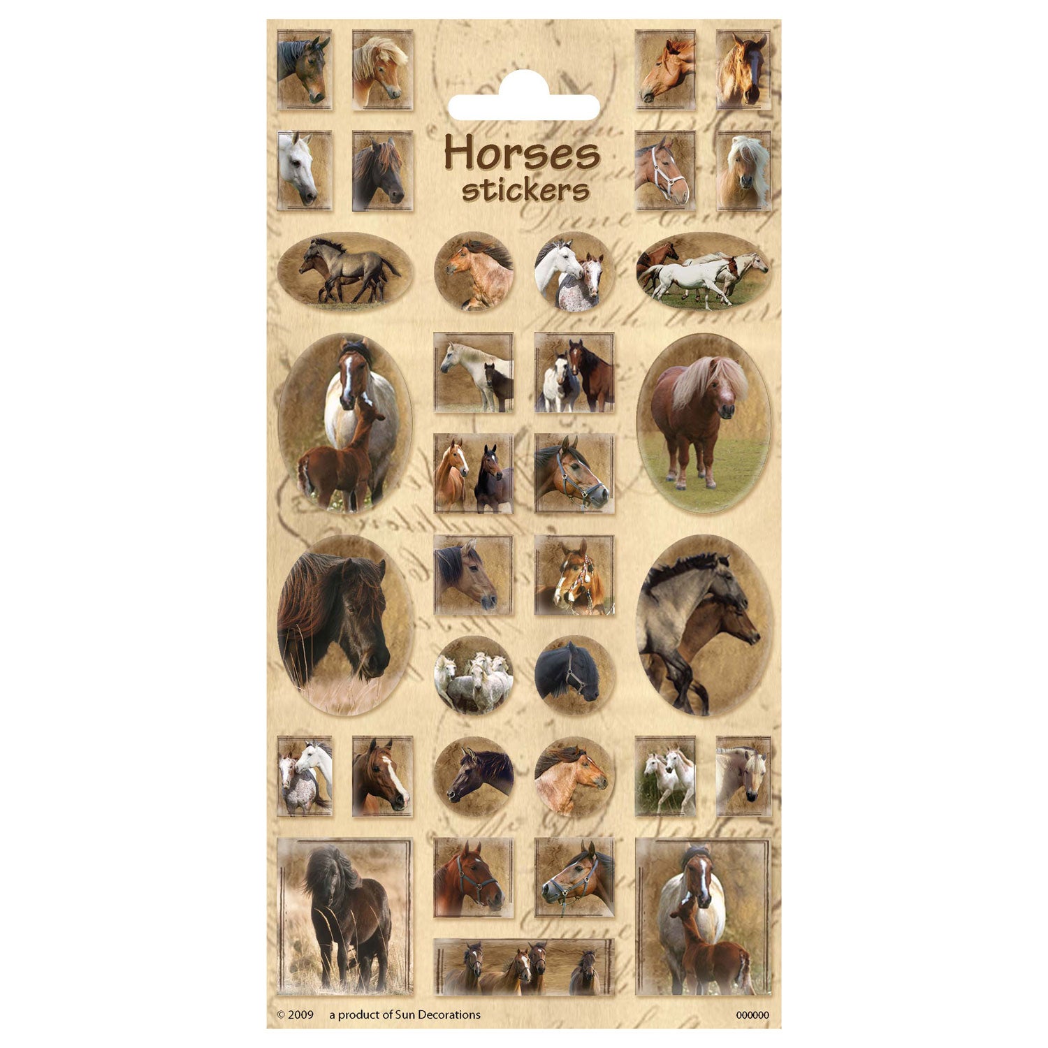 Funny products paarden stickers