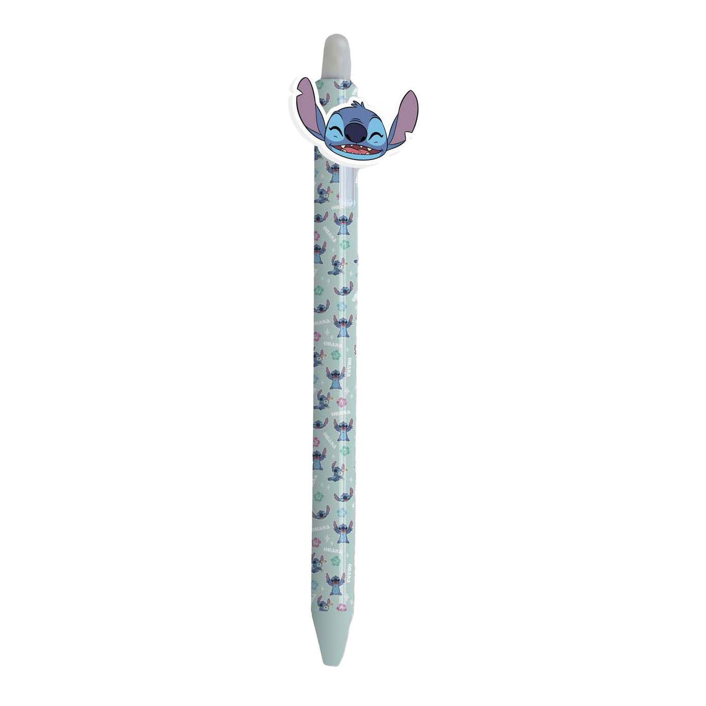 Disney uitwisbare gelpen met topper stitch - groen