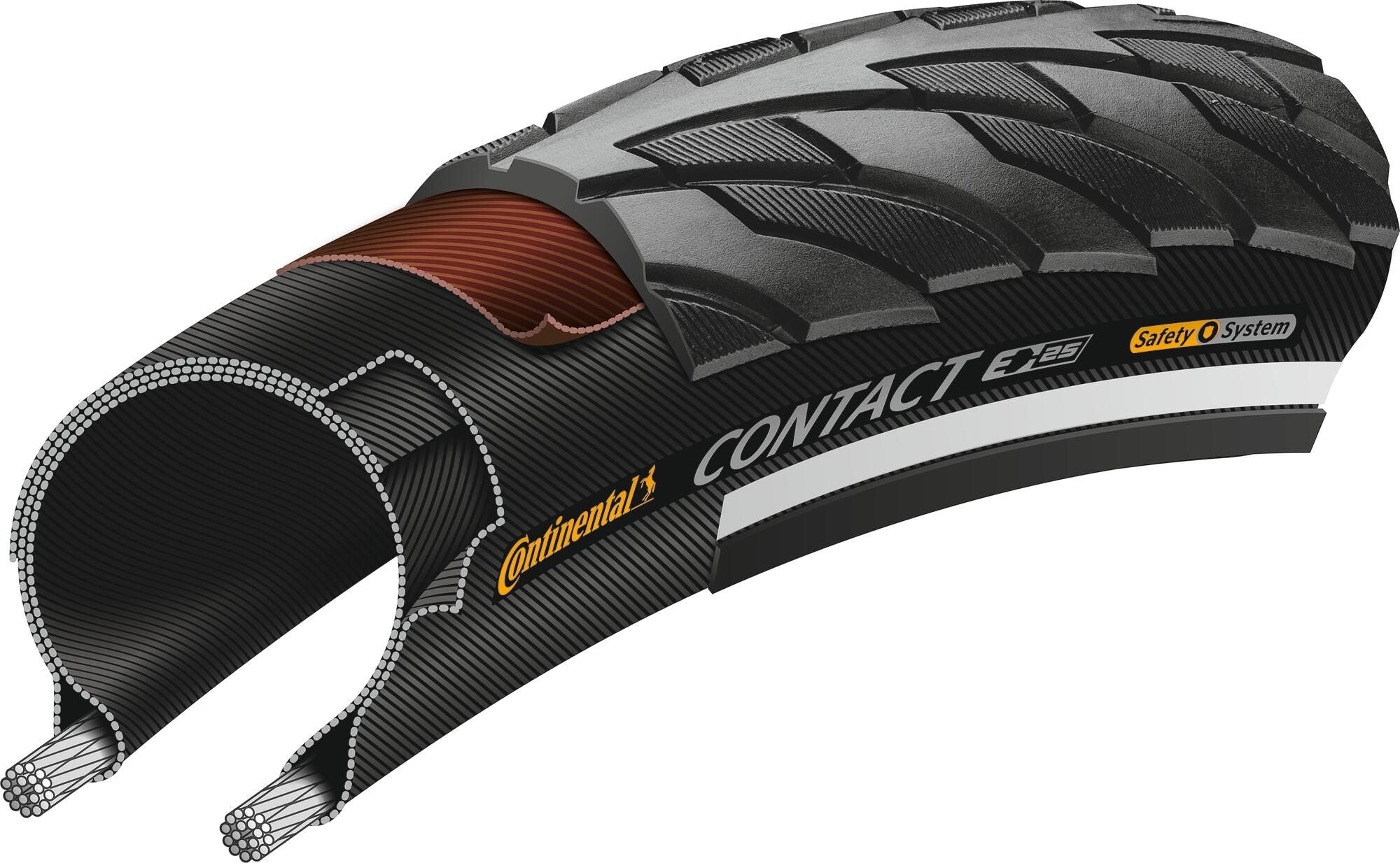 Continental buitenband contact conti tire cont 37-406 b b