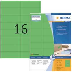 Etiketten herma