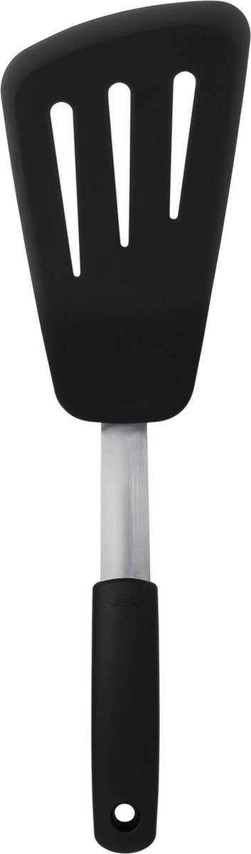 Oxo good grips omeletspatel siliconen zwart - 30 cm