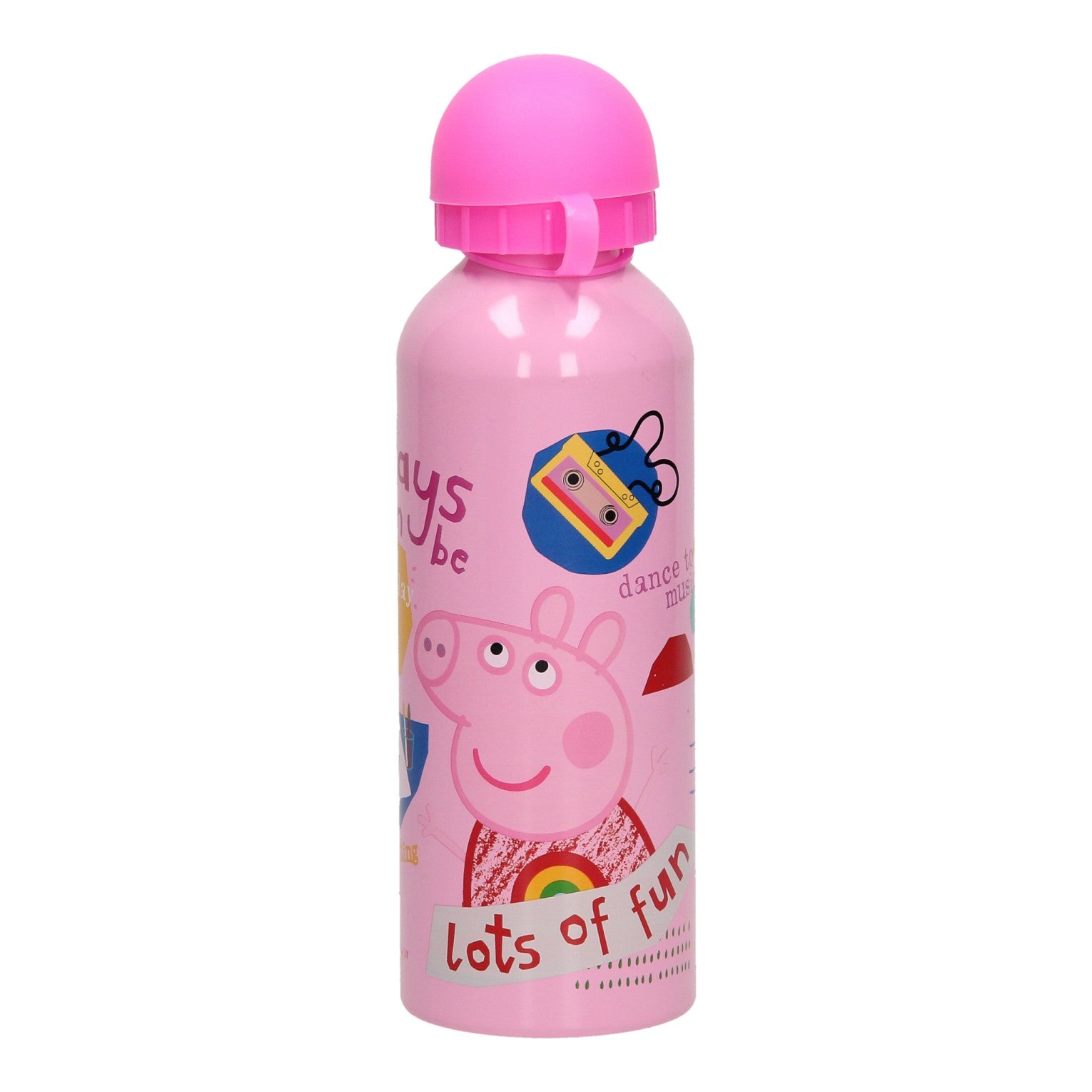 Kinderlicentie aluminium drinkfles Peppa Pig