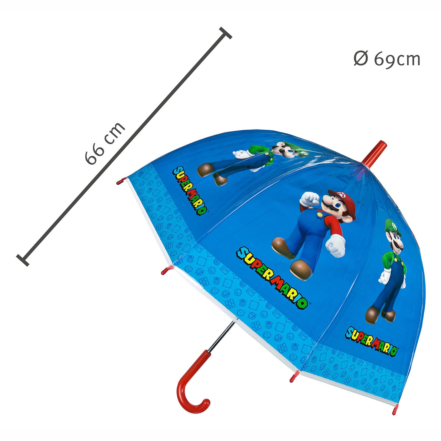 Kinderlicentie Super Mario Paraplu