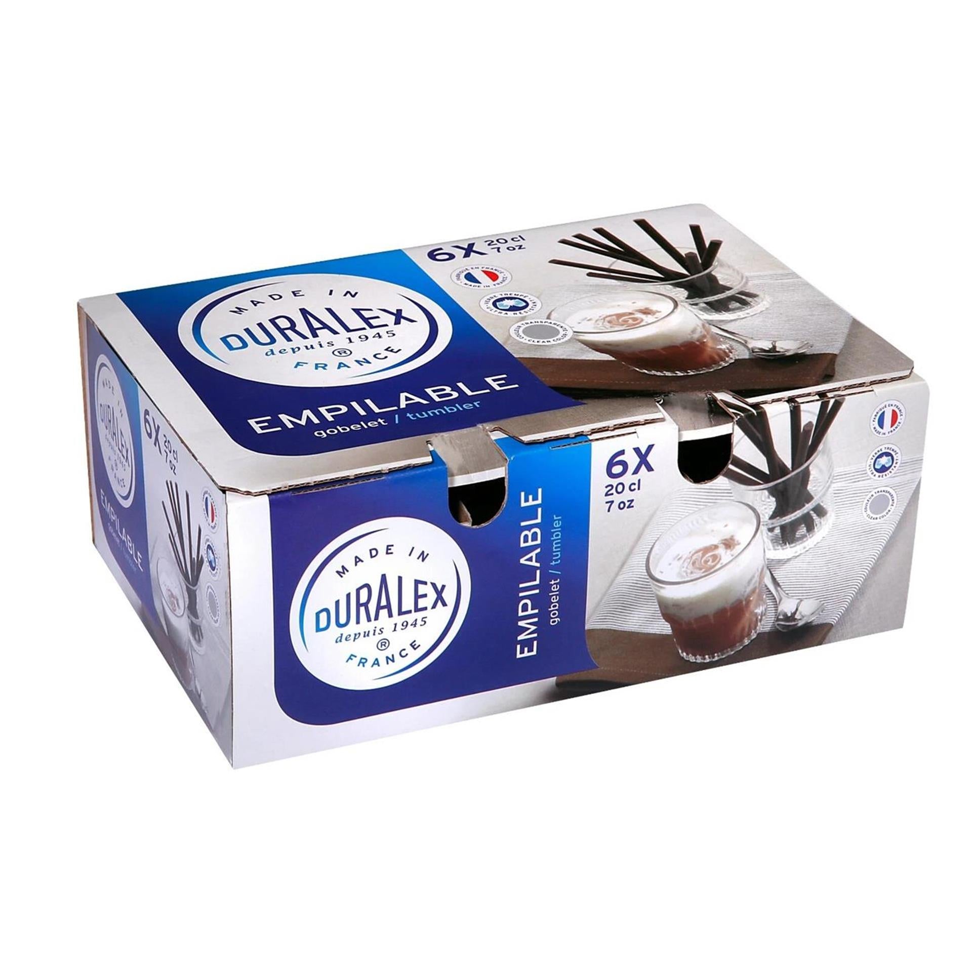 Duralex tumbler empilable 20cl doos 6st