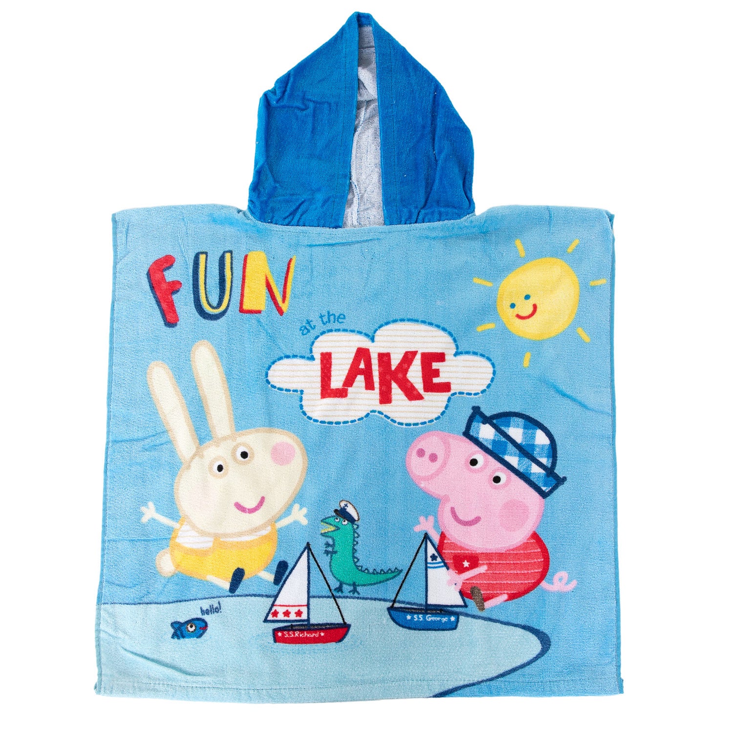 Peppa Pig Handdoekponcho, 60x120cm