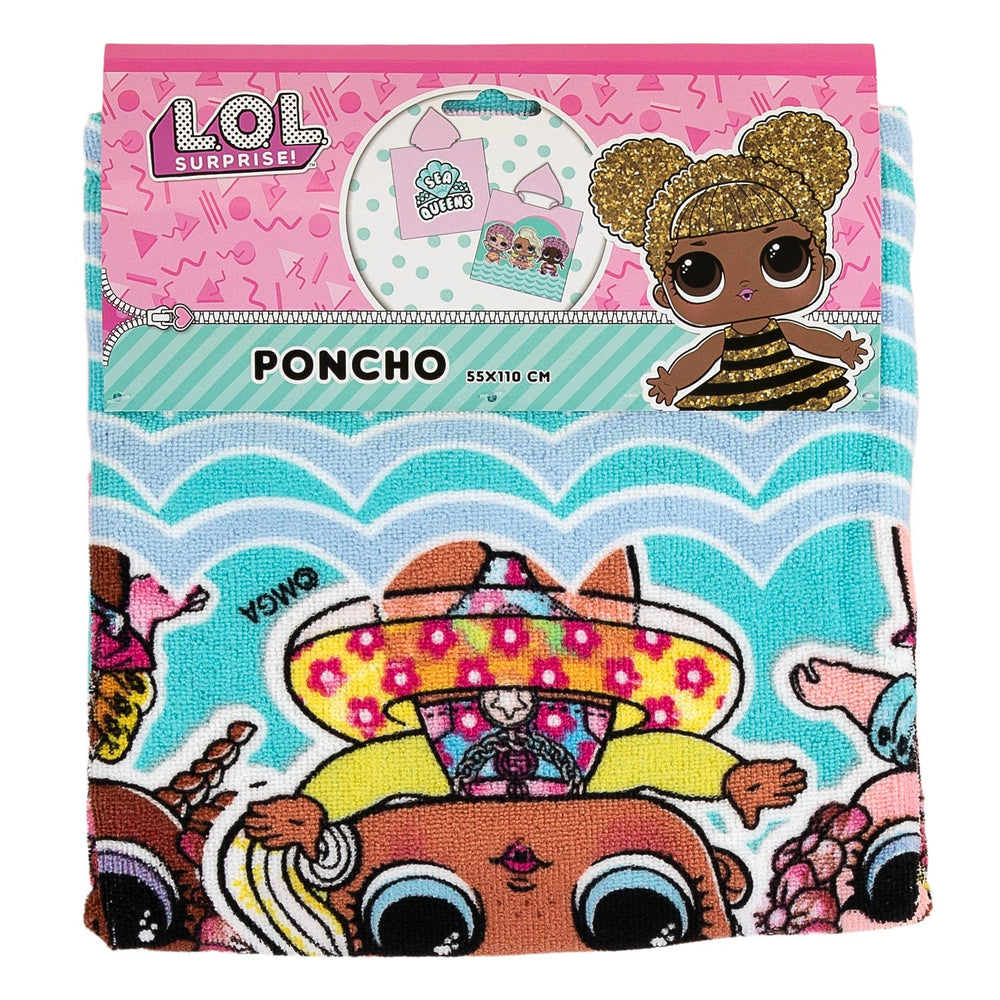 Lol verrassing poncho, 55x110cm