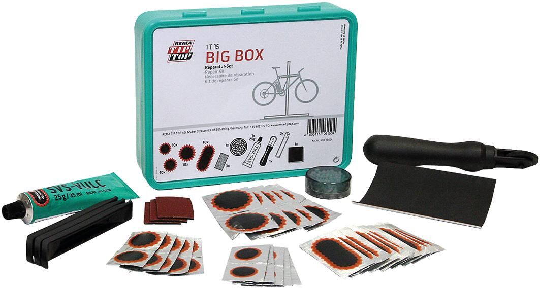 Tip top bandenreparatie tt15 big box patch kit tt15 big bix