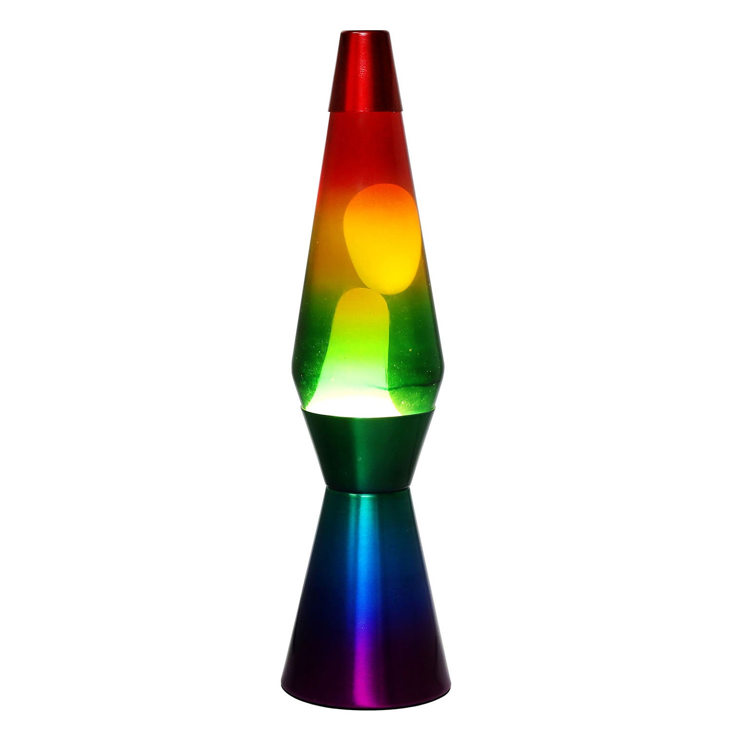 Itotal lavalamp regenboog