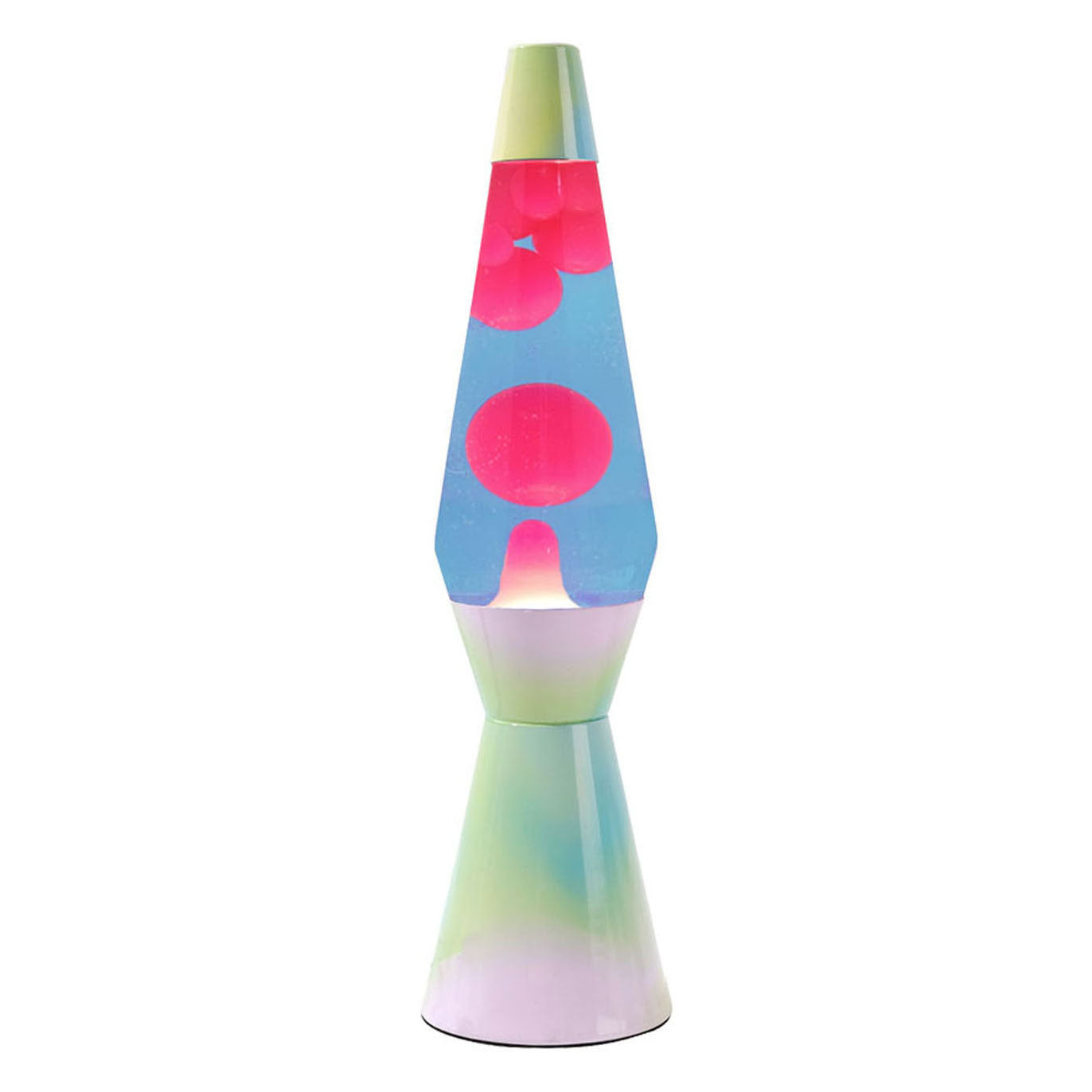Itotal lavalamp regenboogdroom, 40cm
