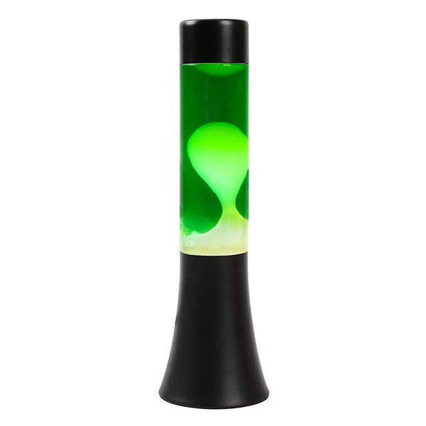 iTotal lava lamp black green white, 30cm