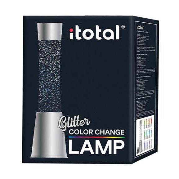 Glitterlamp met kleurwisselend en afstandsbediening