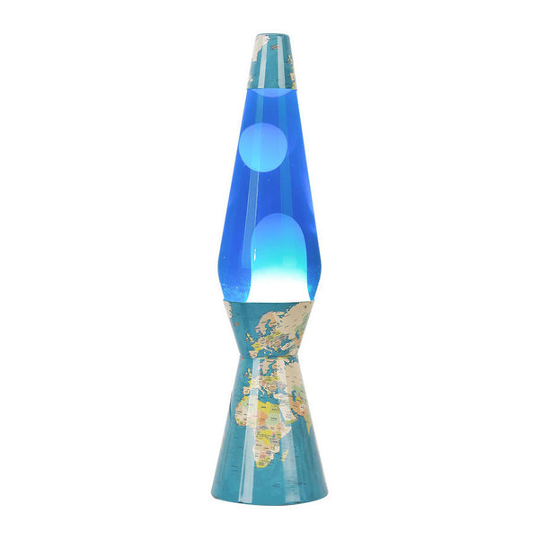 Itotal lavalamp world map, 40cm
